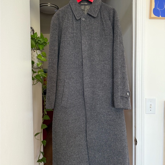 1980’s Giorgio Armani alpaca wool coat - Picture 6 of 10